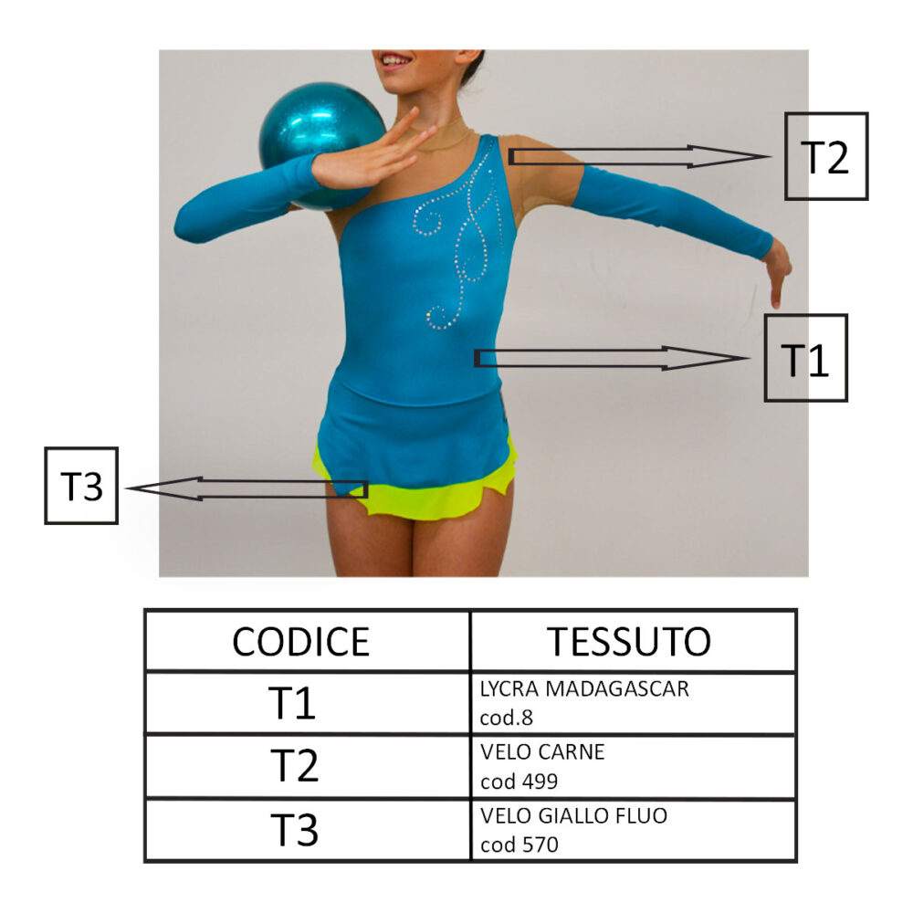 BODY RITMICA PASTORELLI MOD. ALIZEE