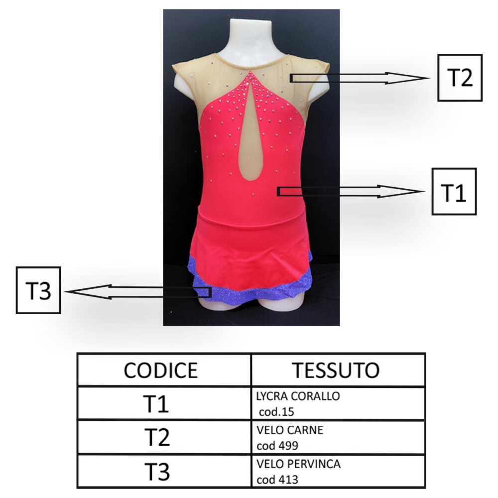 BODY RITMICA PASTORELLI MOD. SILVYE