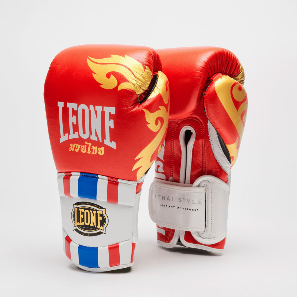 GUANTI DA BOXE THAI STYLE LEONE