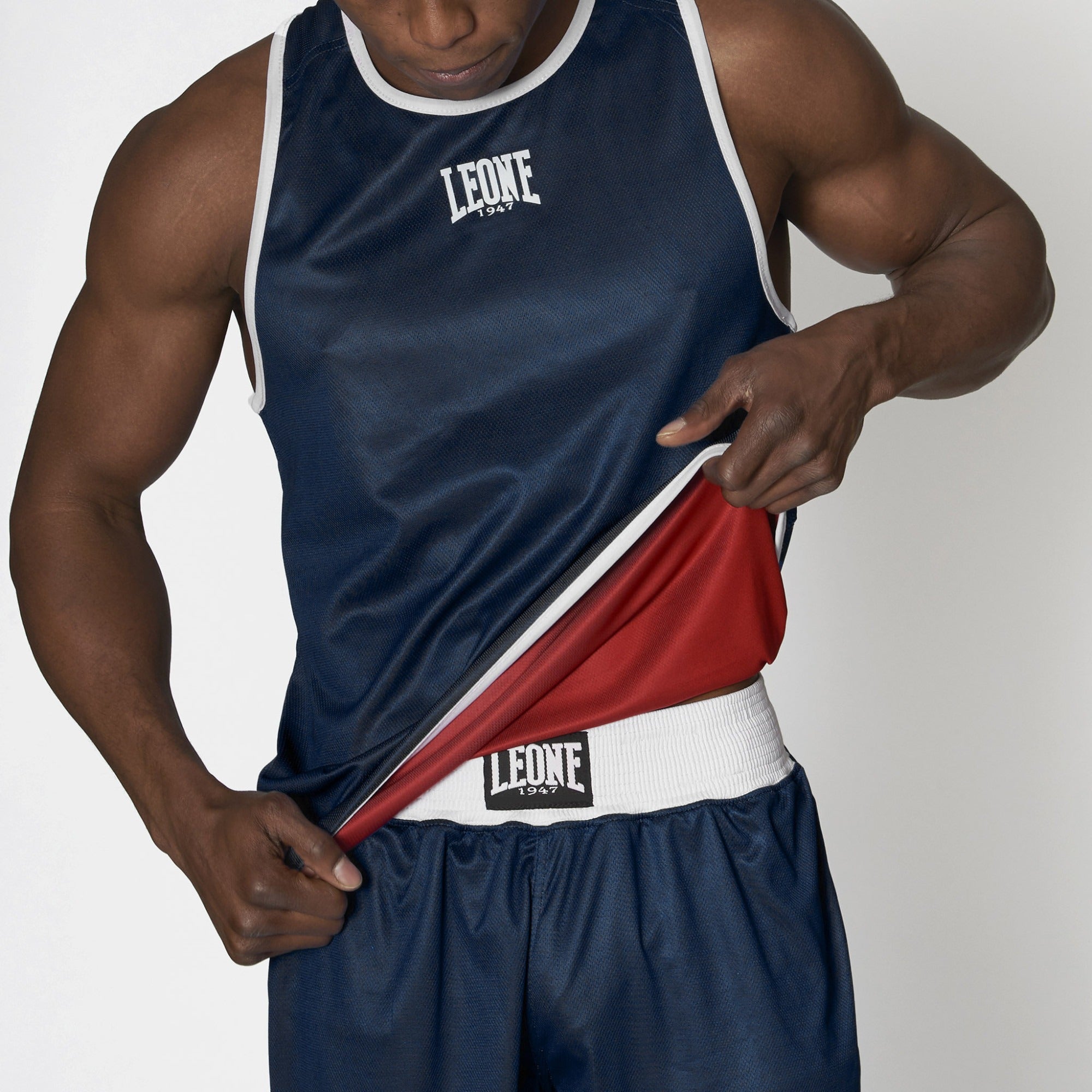 CANOTTA BOXE DOUBLE LEONE