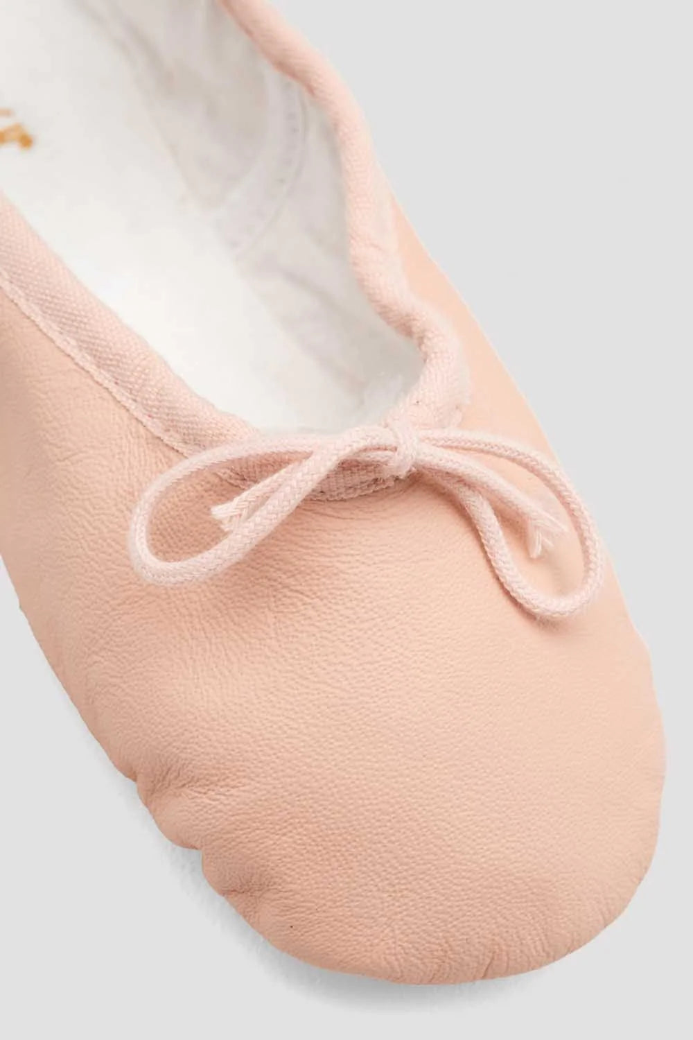 MEZZE PUNTE IN PELLE ROSA ARISE BLOCH - BAMBINO - PIANTA C - DANZA
