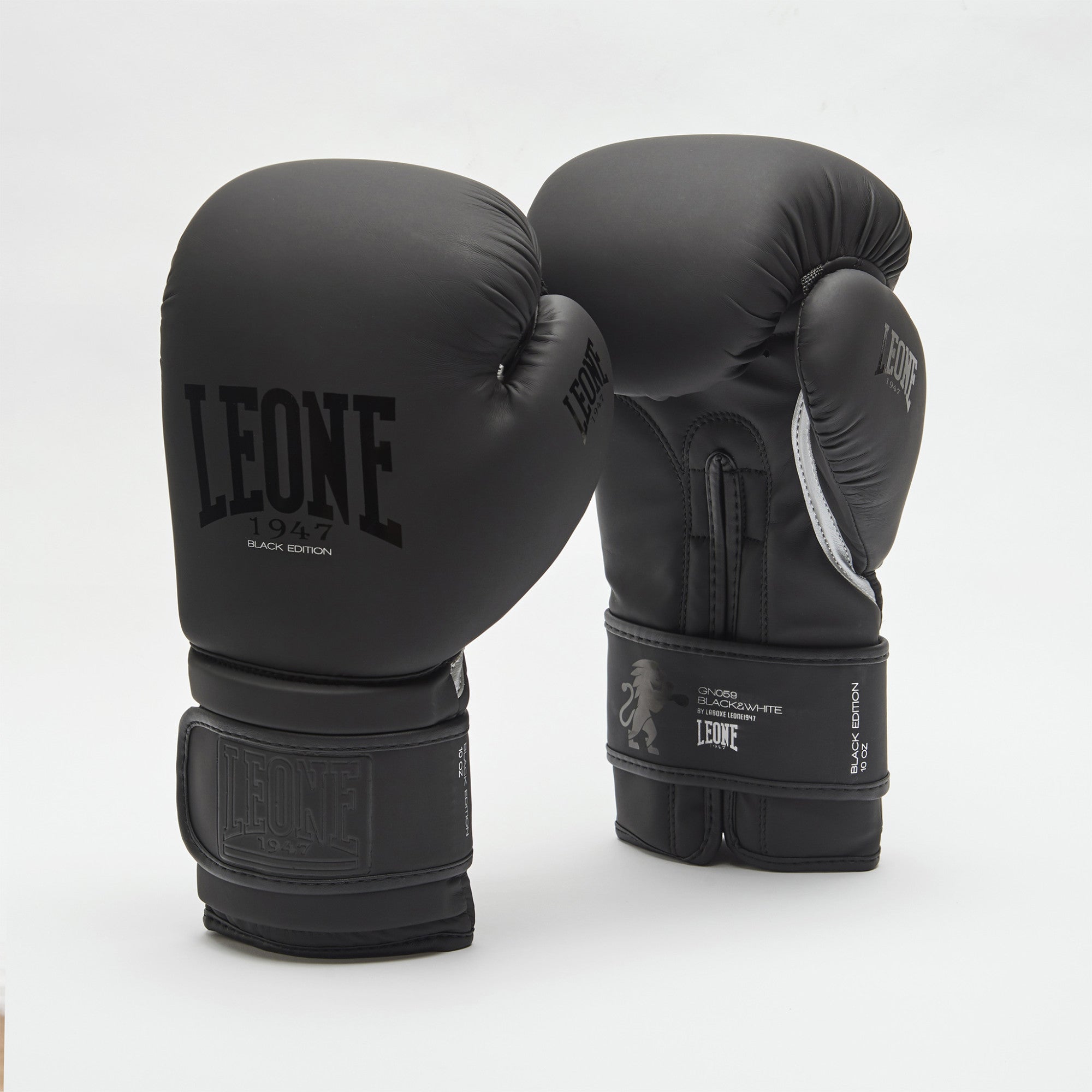 GUANTI BOXE BLACK&WHITE LEONE