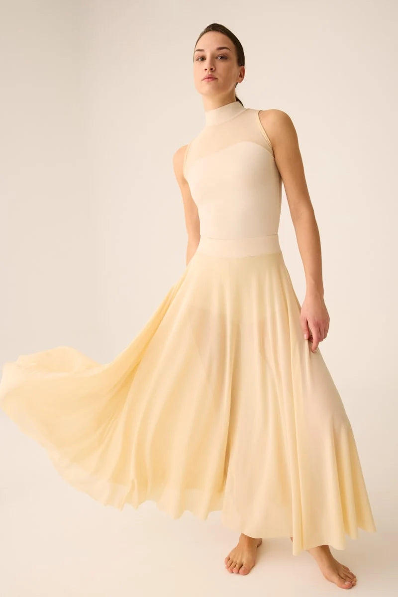 GONNA LUNGA FLUIDA IN TULLE PRIDANCE