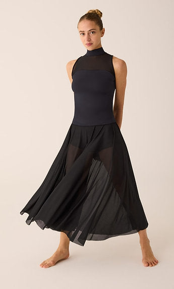 GONNA LUNGA FLUIDA IN TULLE PRIDANCE
