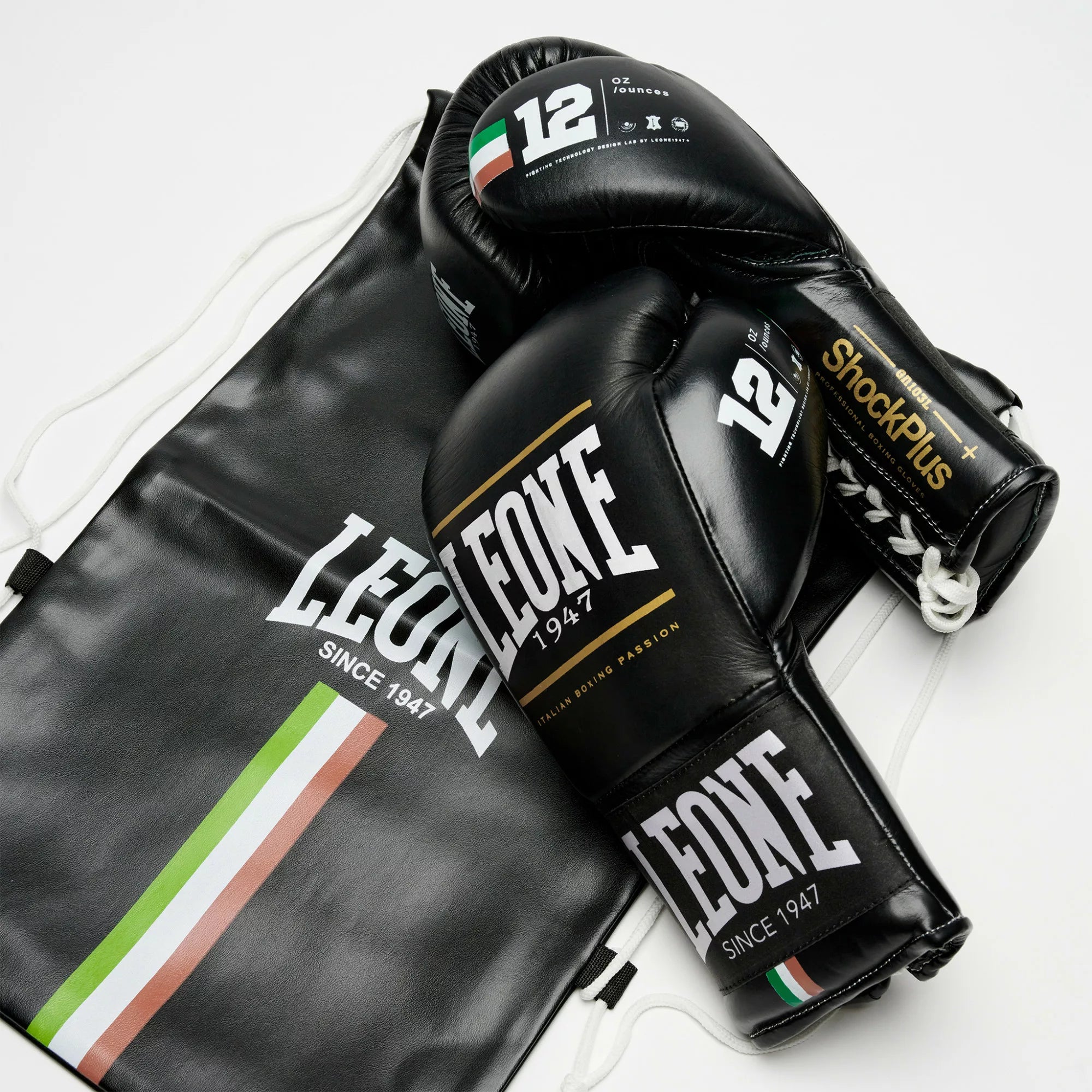 GUANTI BOXE SHOCK PLUS LEONE