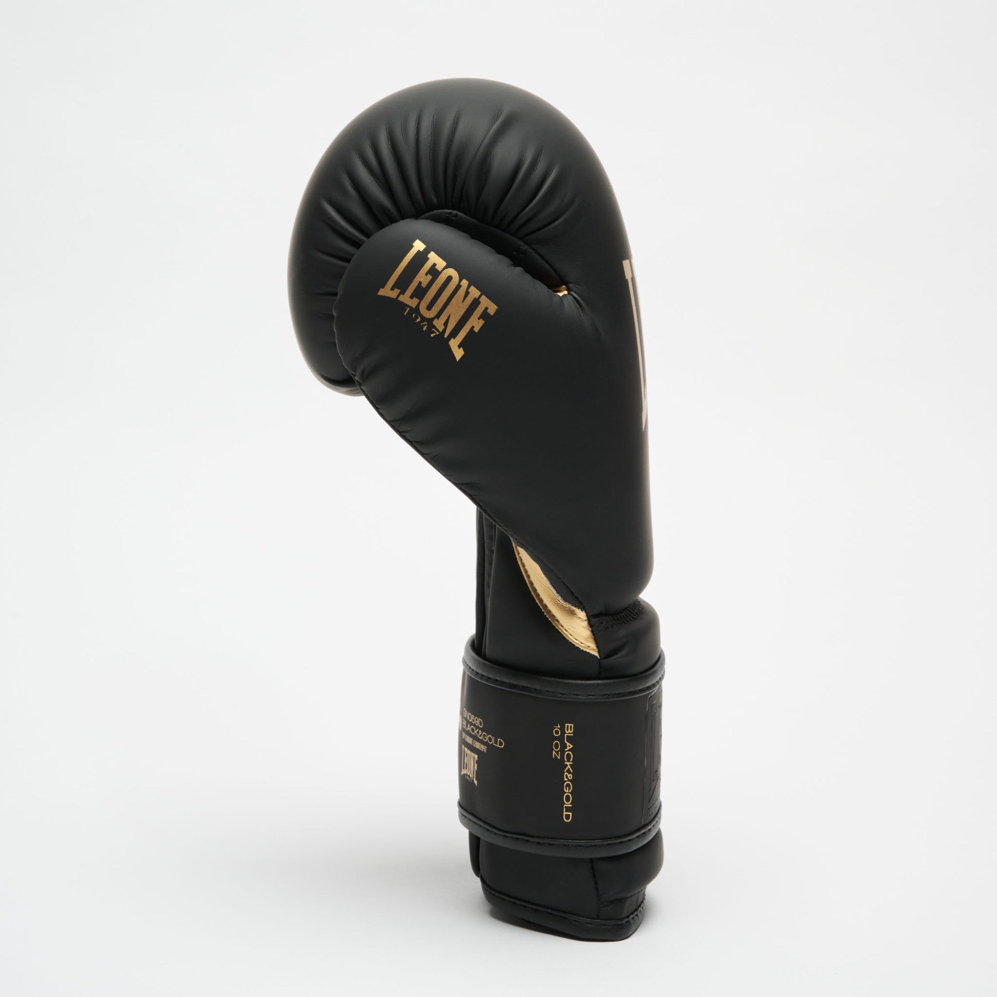 GUANTI BOXE BLACK&WHITE GOLD LEONE
