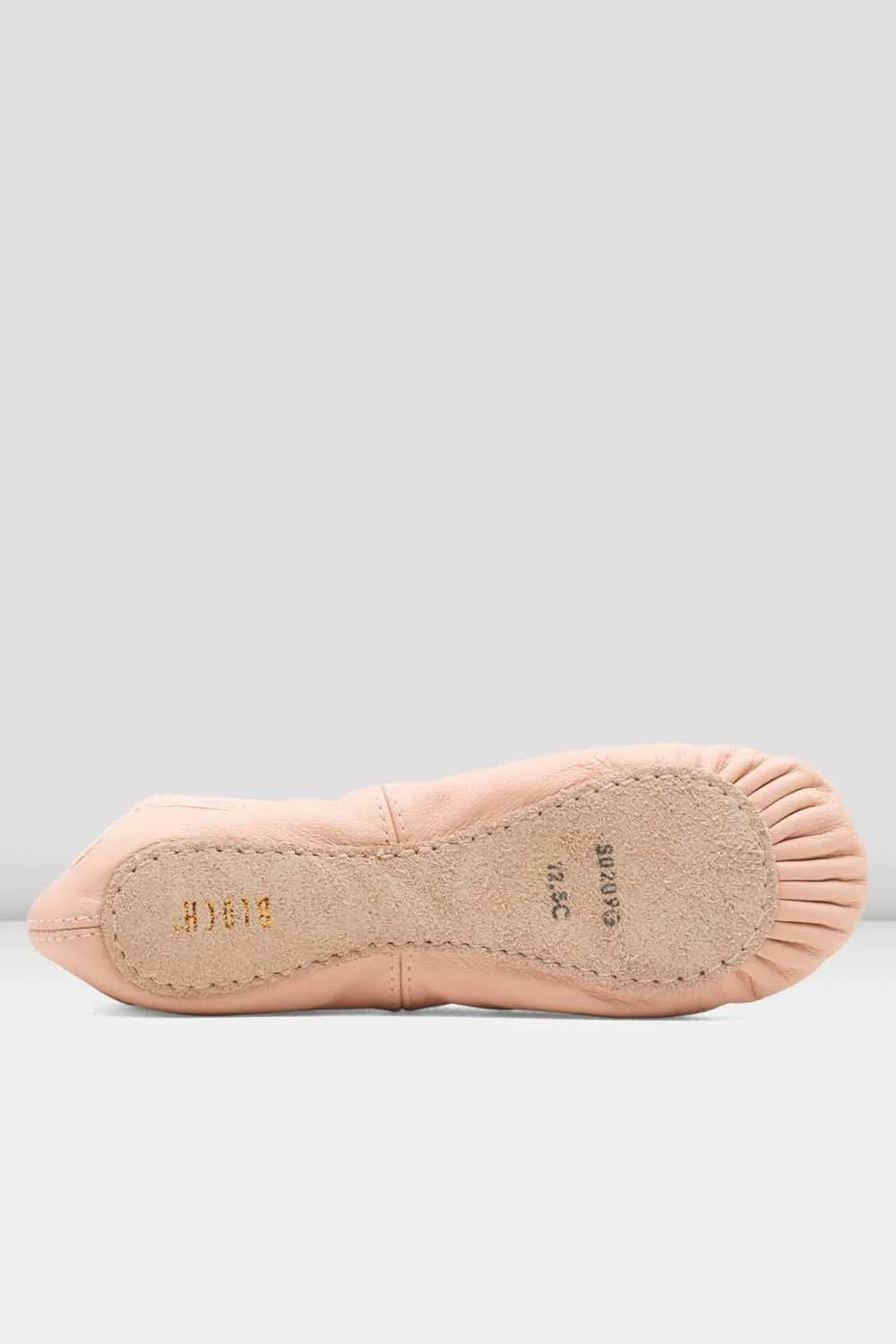 MEZZE PUNTE IN PELLE ROSA ARISE BLOCH - BAMBINO - PIANTA C - DANZA