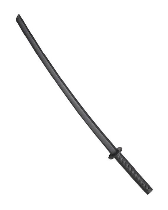 Katana/Bokken in plastica nero