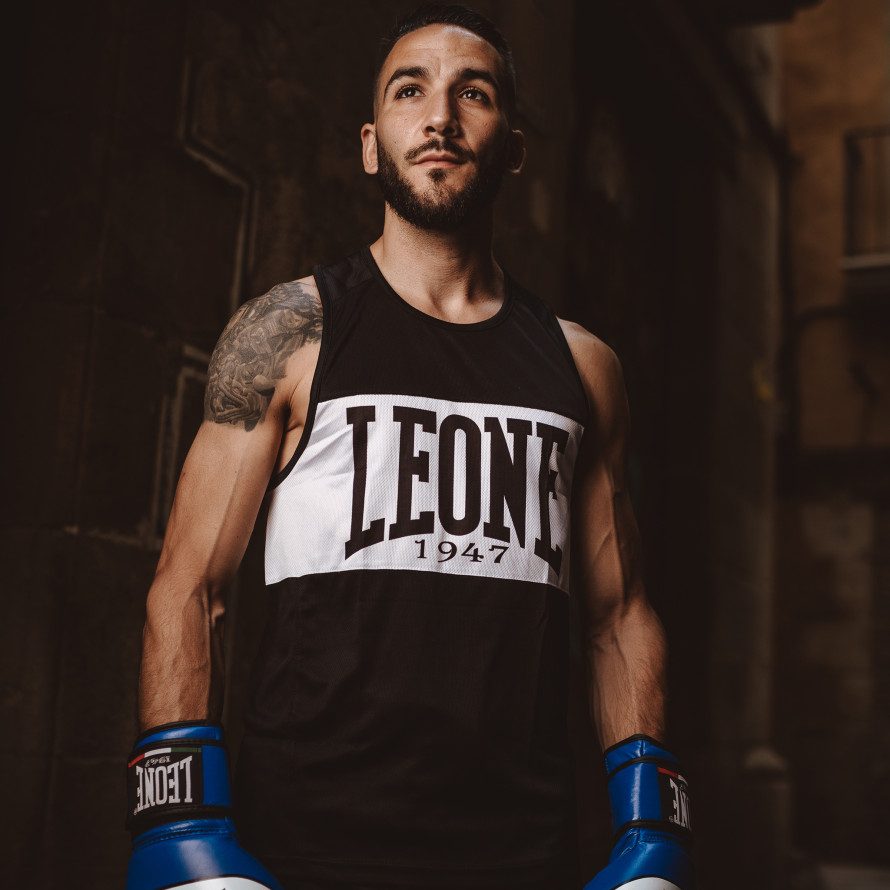 CANOTTA BOXE SHOCK LEONE