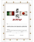 DIPLOMA JUJITSU GRADUAZIONE