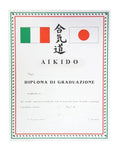 DIPLOMA AIKIDO GRADUAZIONE