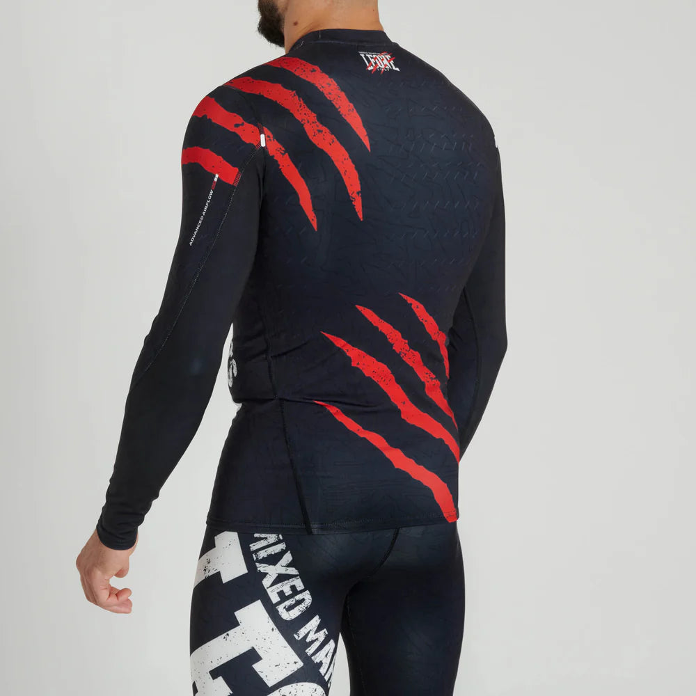RASHGUARD A MANICA LUNGA LEONE MOD. PRIMAL INSTINCT