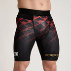 PANTALONCINI COMPRESSION UOMO MMA CAGE LEONE