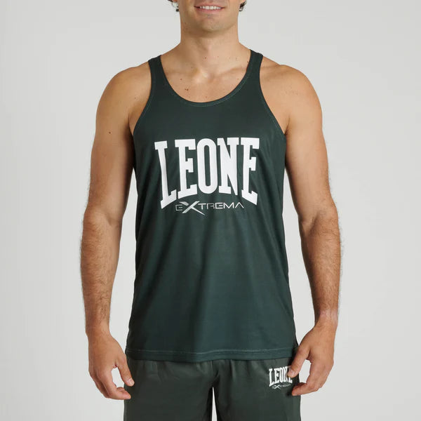 CANOTTA LOGO LEONE - VERDE