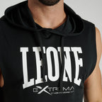 SMANICATO CON CAPPUCCIO LOGO LEONE