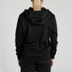 FELPA DONNA CON CAPPUCCIO LOGO LEONE