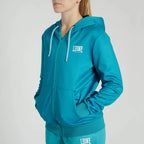 FELPA DONNA CON CAPPUCCIO LOGO LEONE