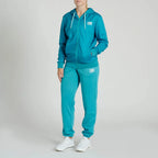 FELPA DONNA CON CAPPUCCIO LOGO LEONE