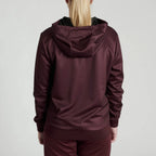 FELPA DONNA CON CAPPUCCIO LOGO LEONE