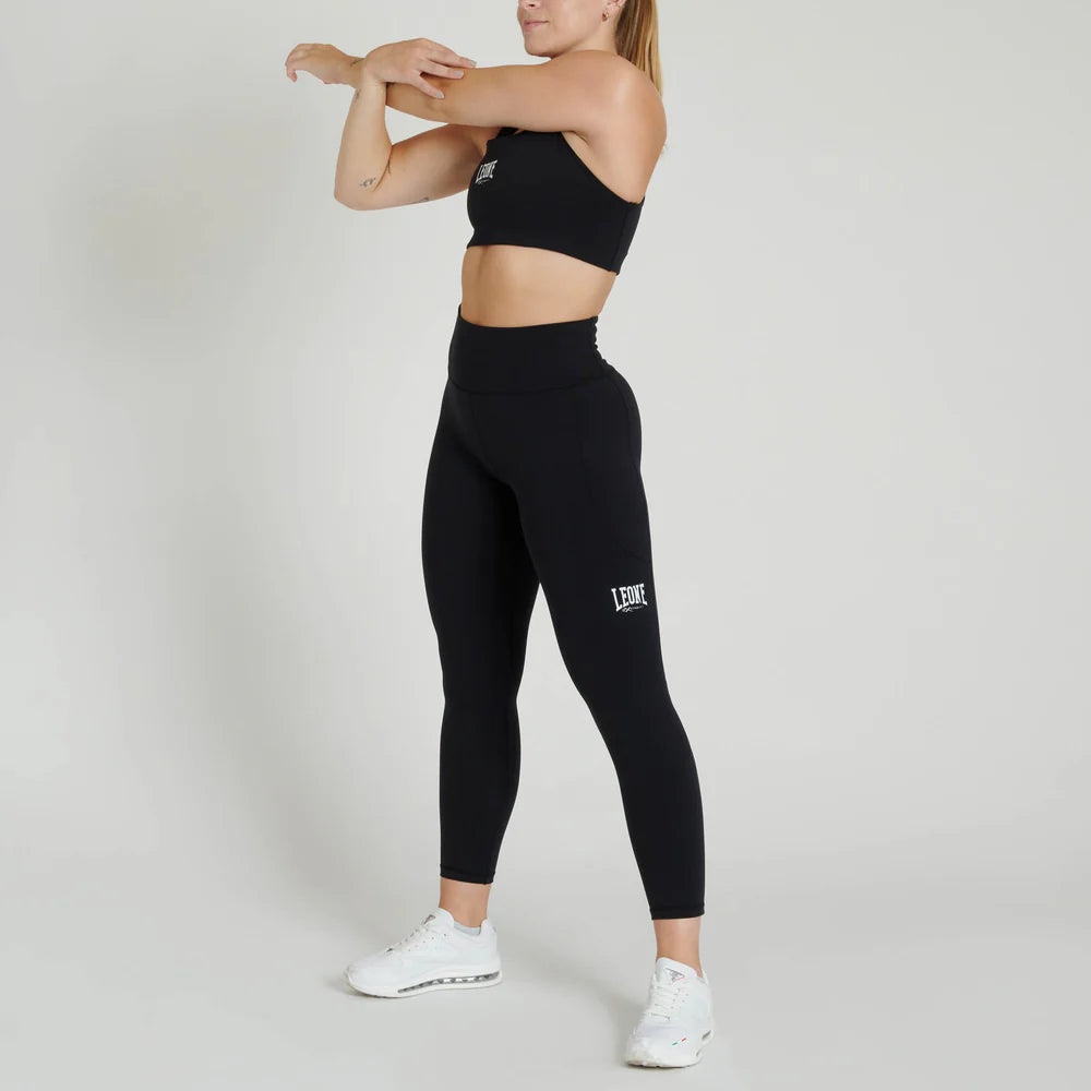 LEGGINGS DONNA LOGO LEONE