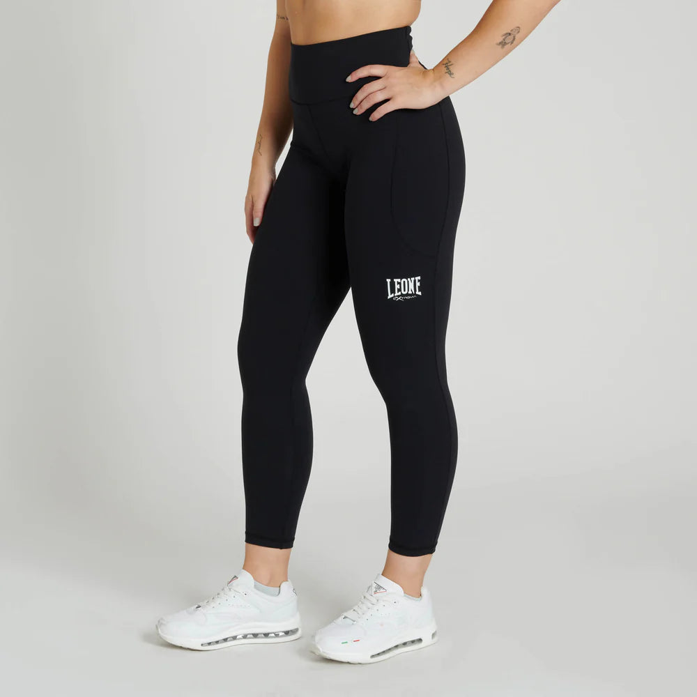 LEGGINGS DONNA LOGO LEONE