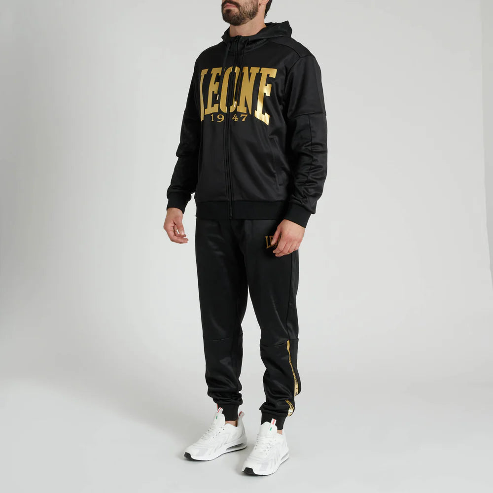 FELPA CON CAPPUCCIO DNA LEONE