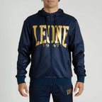 FELPA CON CAPPUCCIO DNA LEONE