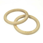 COPPIA ANELLI GINNASTICA IN LEGNO CON STRAP 3,8 MM DIAMOND