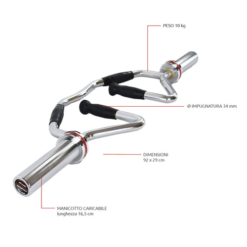 BILANCIERE OLIMPICO – MULTIGRIP JK FITNESS