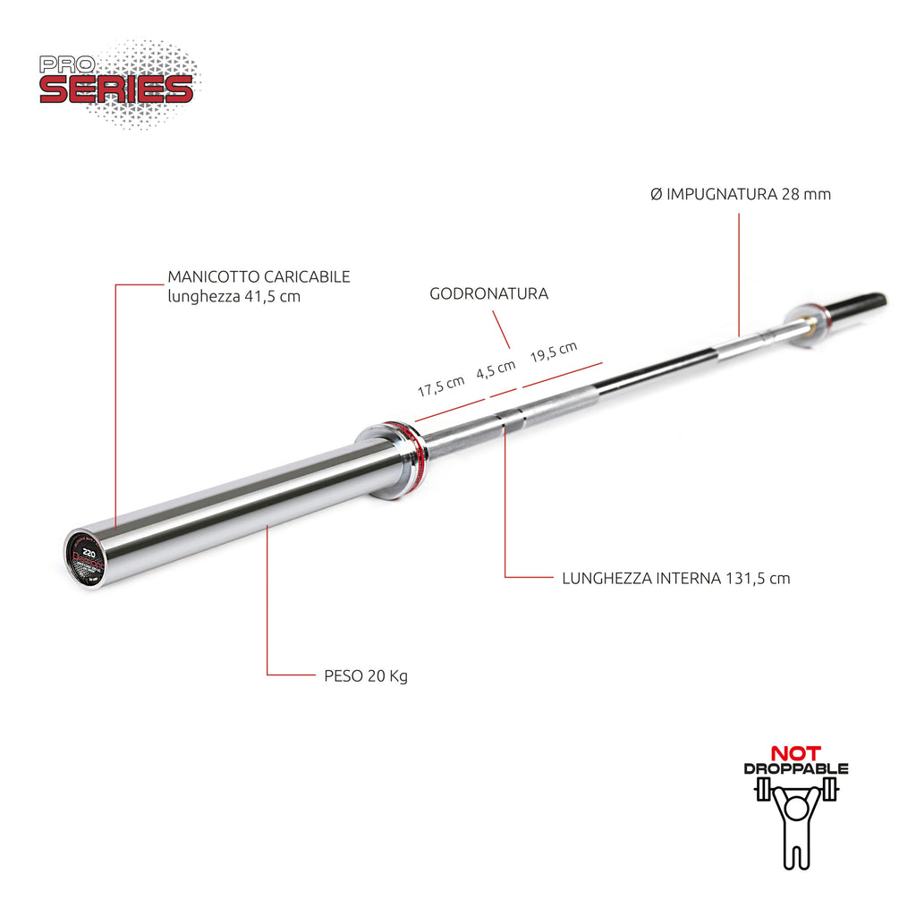 BILANCIERE OLIMPICO – 220 CM  JK FITNESS