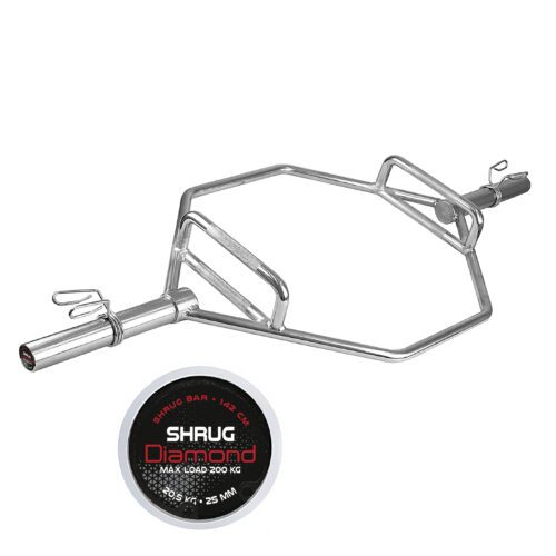 BILANCIERE OLIMPICO ESAGONALE – SHRUG BAR