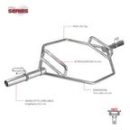 BILANCIERE OLIMPICO ESAGONALE – SHRUG BAR