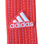 CINTURA ADIDAS 6° DAN BIANCA E ROSSA IN COTONE 100%