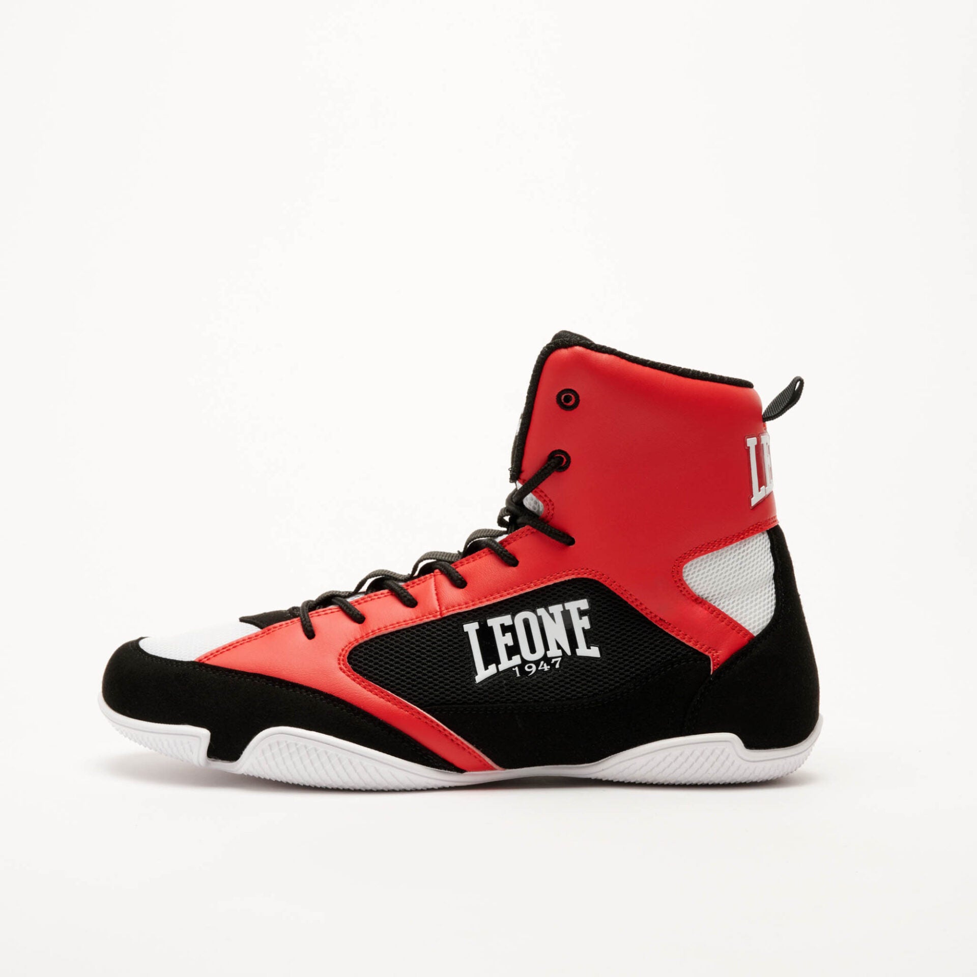 STIVALETTI PREMIUM LEONE - BIANCO/ROSSO
