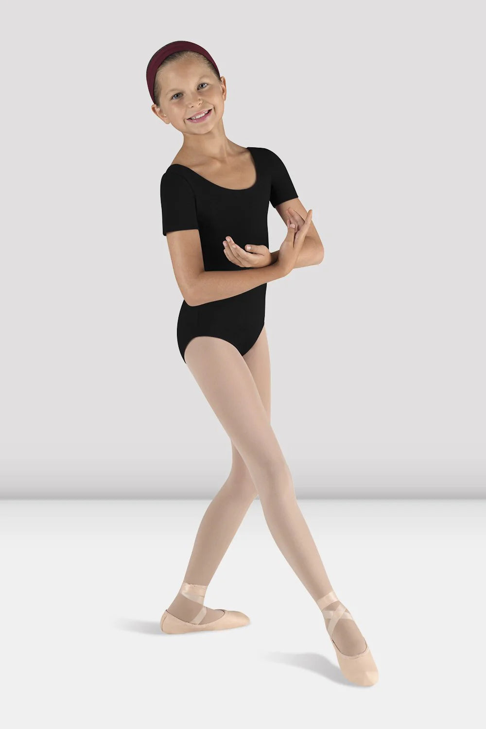 BODY DA BAMBINA A MANICA CORTA BLOCH - DANZA