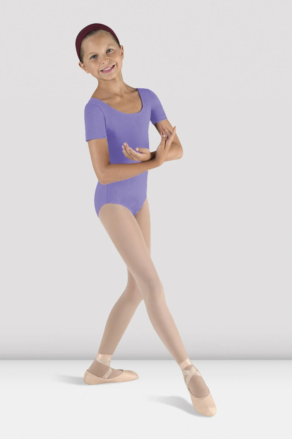 BODY DA BAMBINA A MANICA CORTA BLOCH - DANZA
