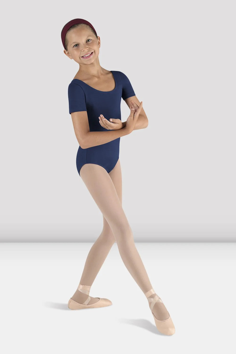 BODY DA BAMBINA A MANICA CORTA BLOCH - DANZA