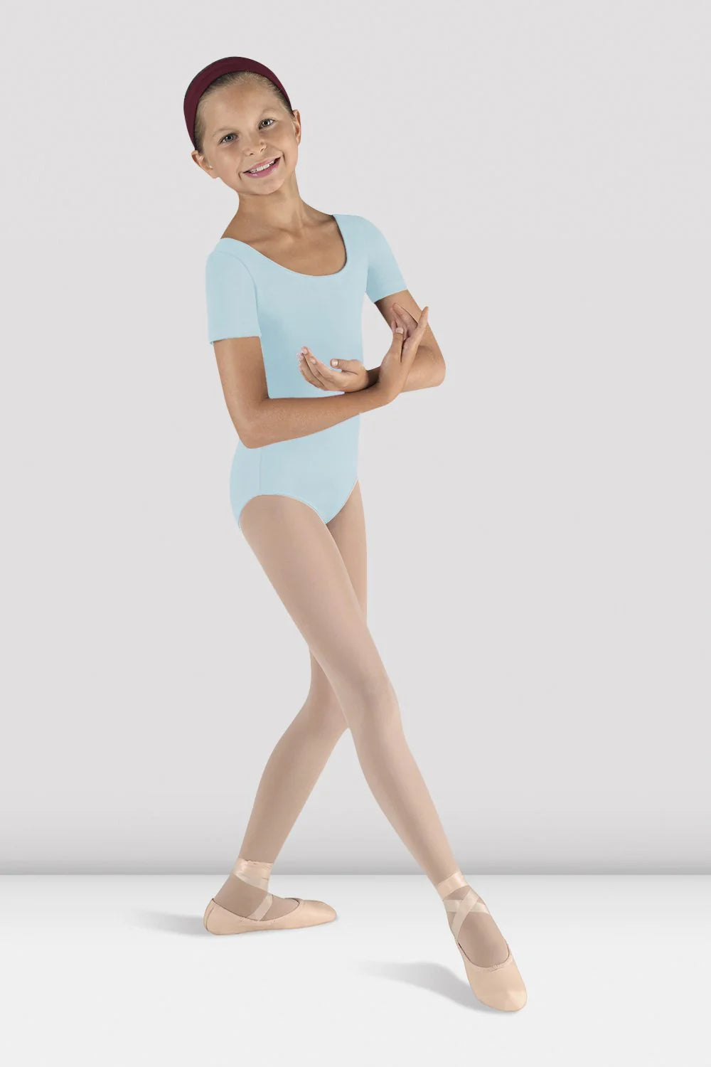 BODY DA BAMBINA A MANICA CORTA BLOCH - DANZA