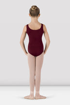 BODY DA BAMBINA A CONOTTA IN COTONE ELASTICIZZATO BLOCH - DANZA