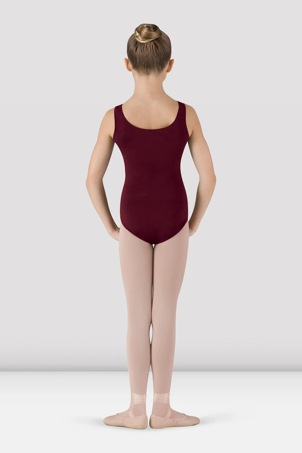 BODY DA BAMBINA A CONOTTA IN COTONE ELASTICIZZATO BLOCH - DANZA