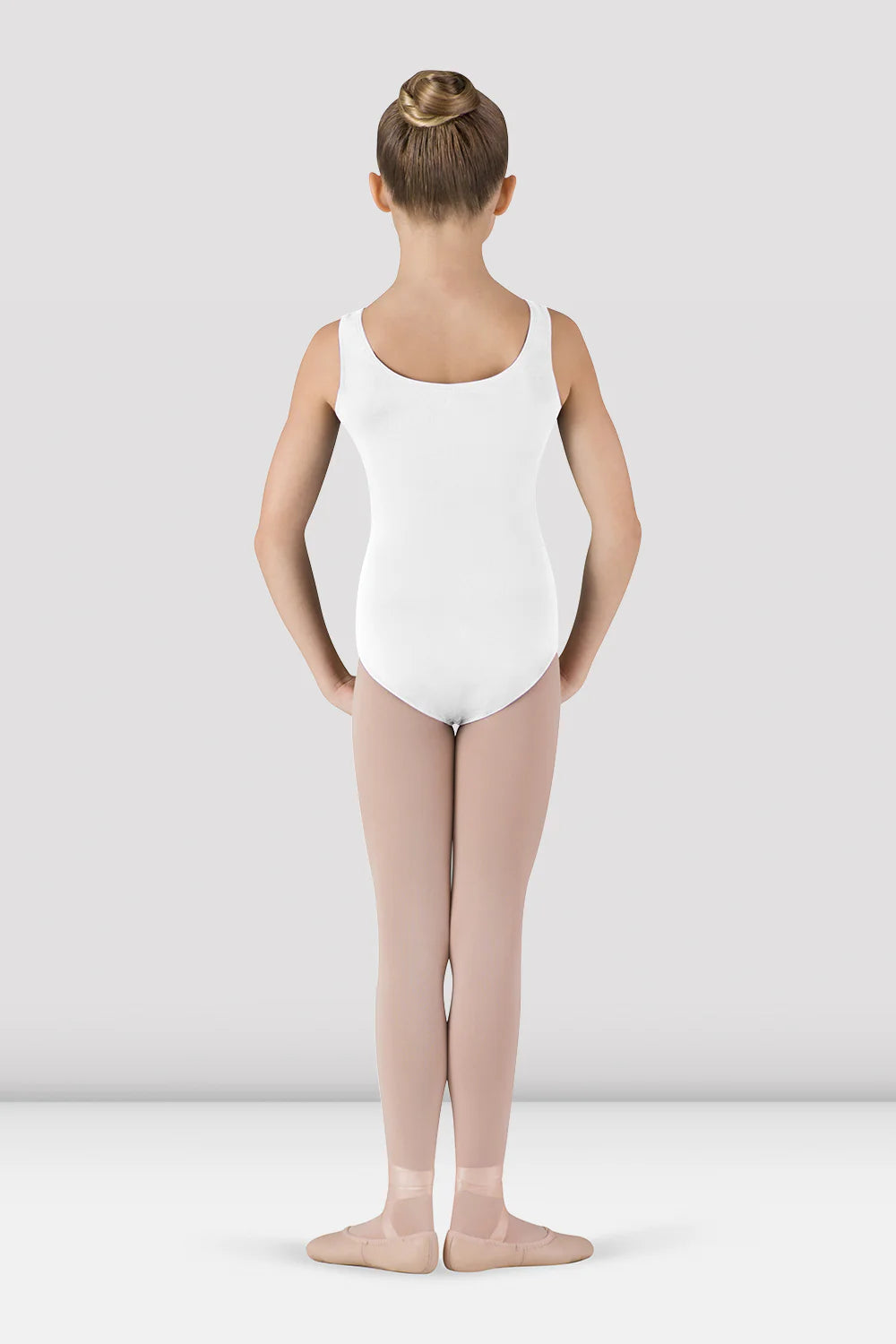 BODY DA BAMBINA A CONOTTA IN COTONE ELASTICIZZATO BLOCH - DANZA
