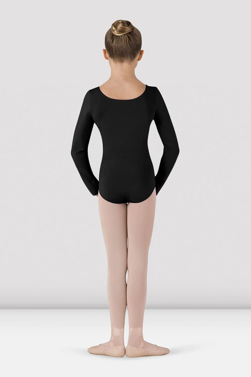 BODY DA BAMBINA A MANICA LUNGA BLOCH MOD. PETIT - DANZA