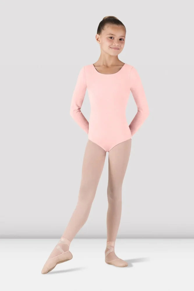 BODY DA BAMBINA A MANICA LUNGA BLOCH MOD. PETIT - DANZA