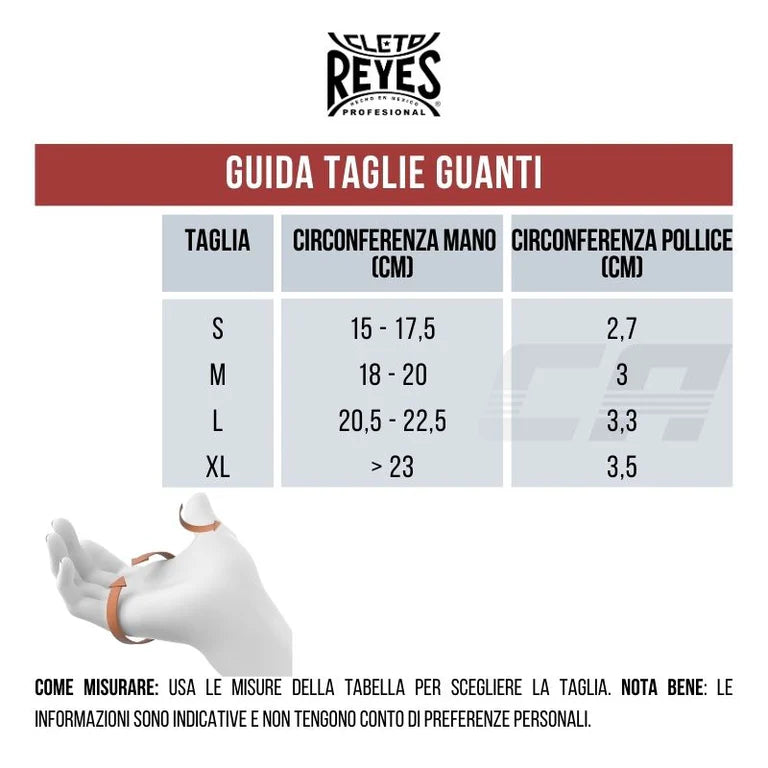 Tabella Taglie
