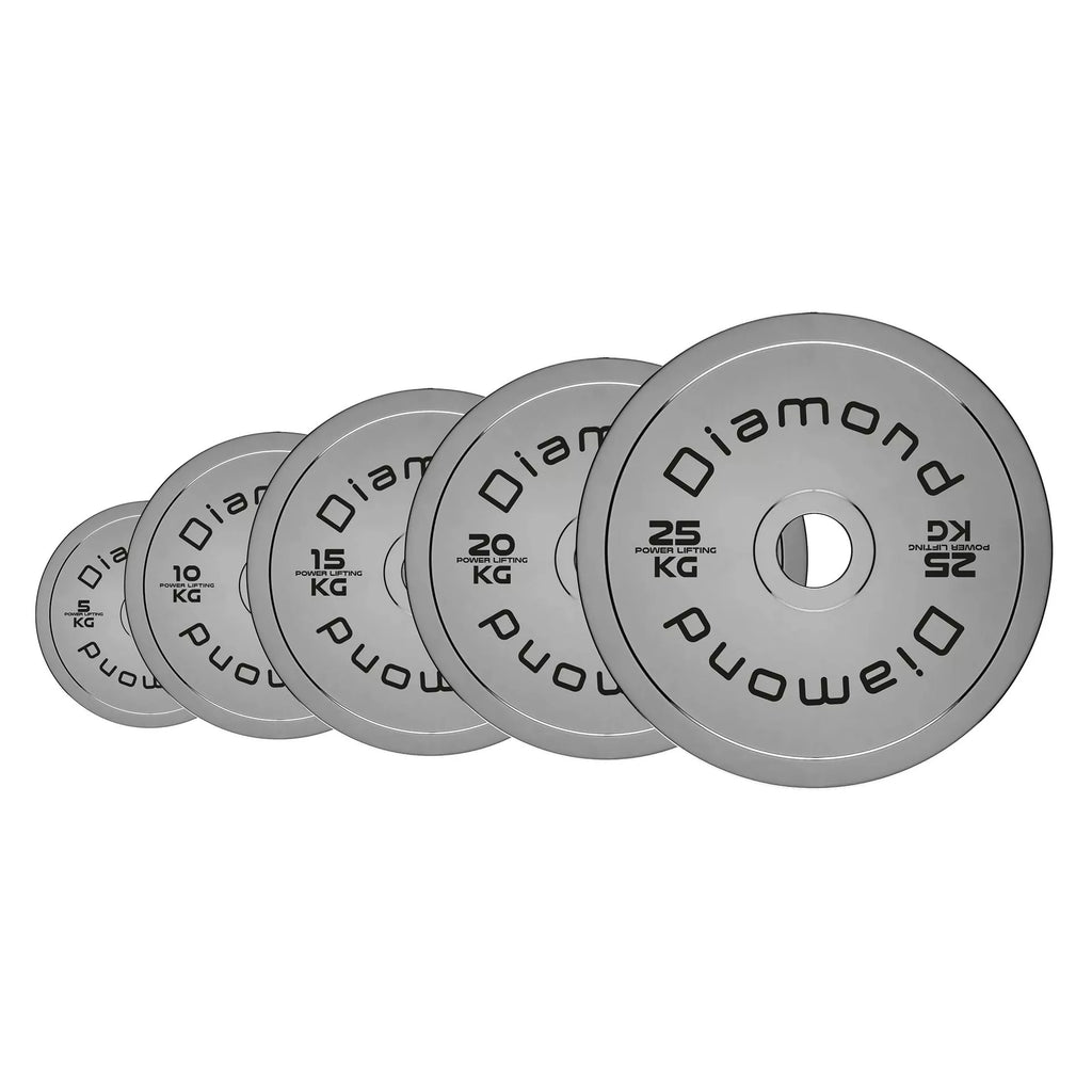 DISCO OLIMPICO IN ACCIAIO POWERLIFTING DIAMOND