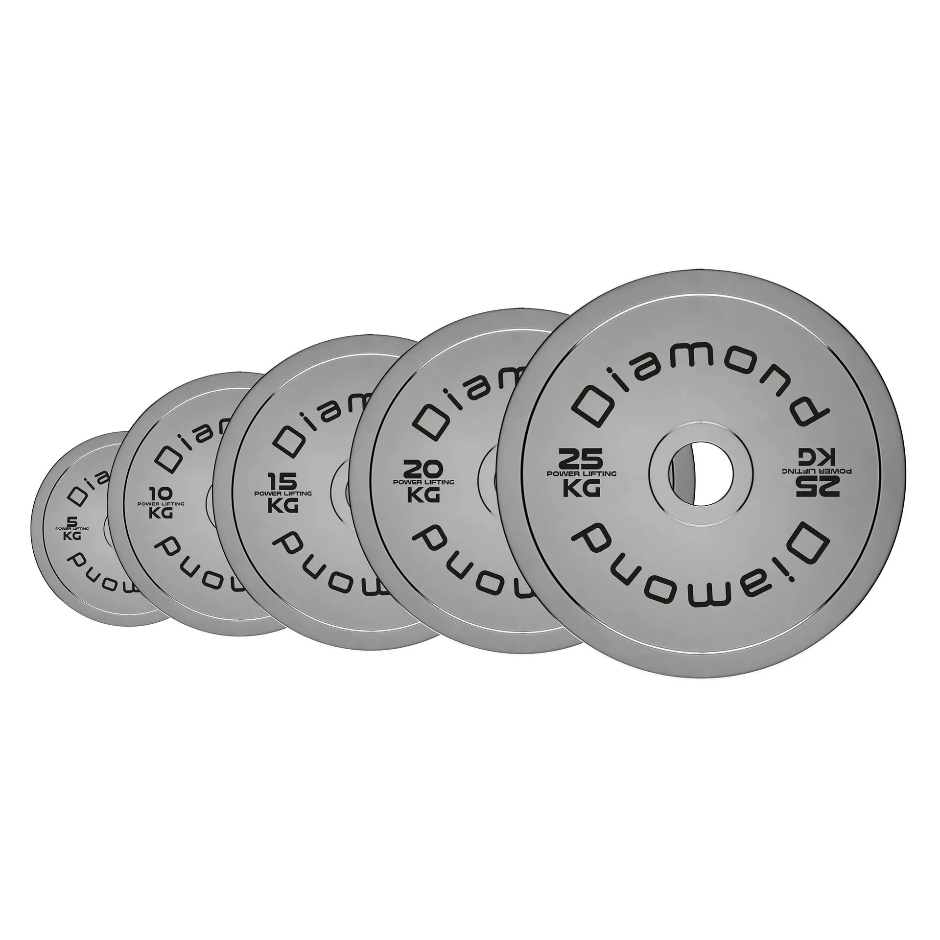 DISCO OLIMPICO IN ACCIAIO POWERLIFTING DIAMOND