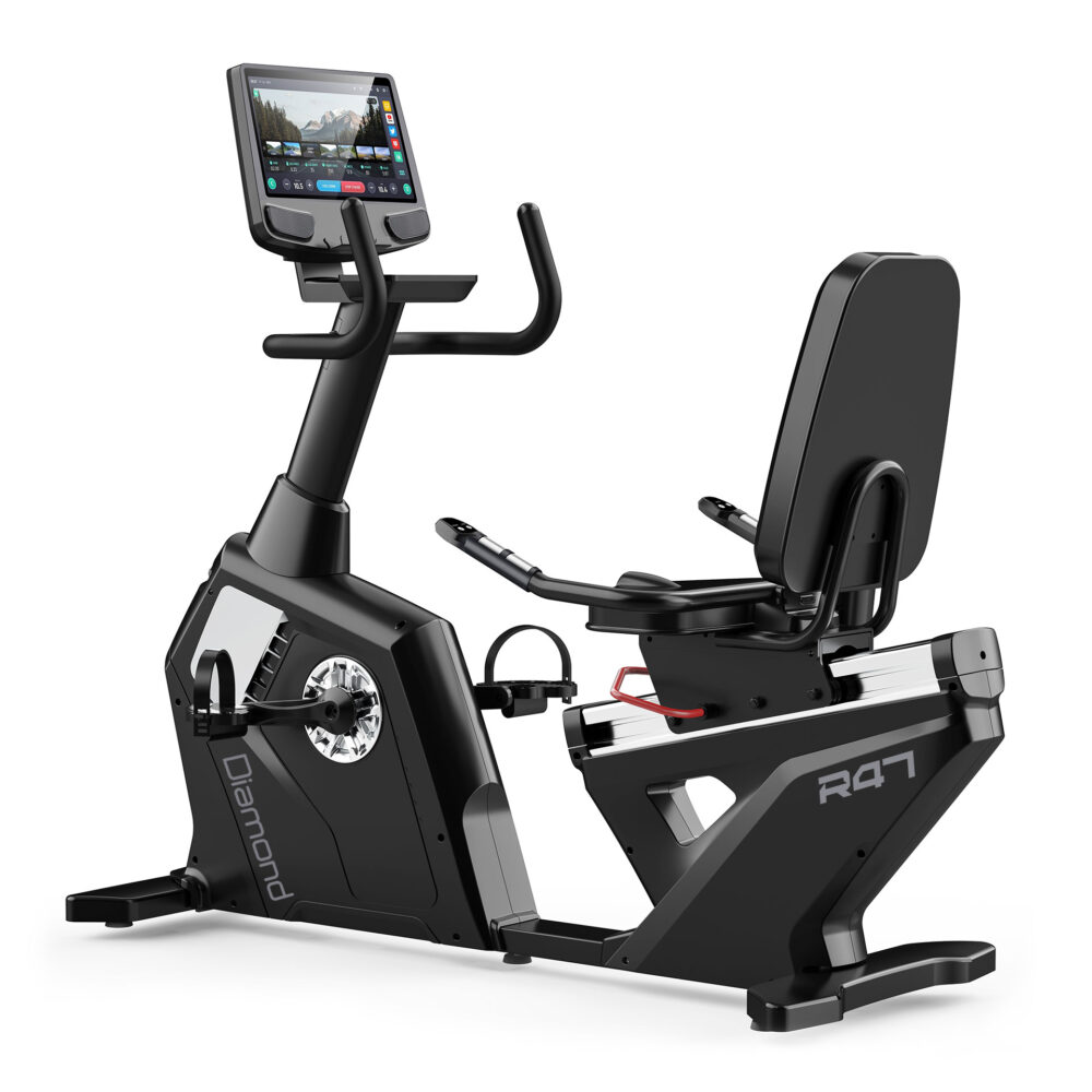 CYCLETTE ORIZZONTALE ELETTROMAGNETICA PROGRAMMABILE DIAMOND MOD. R47