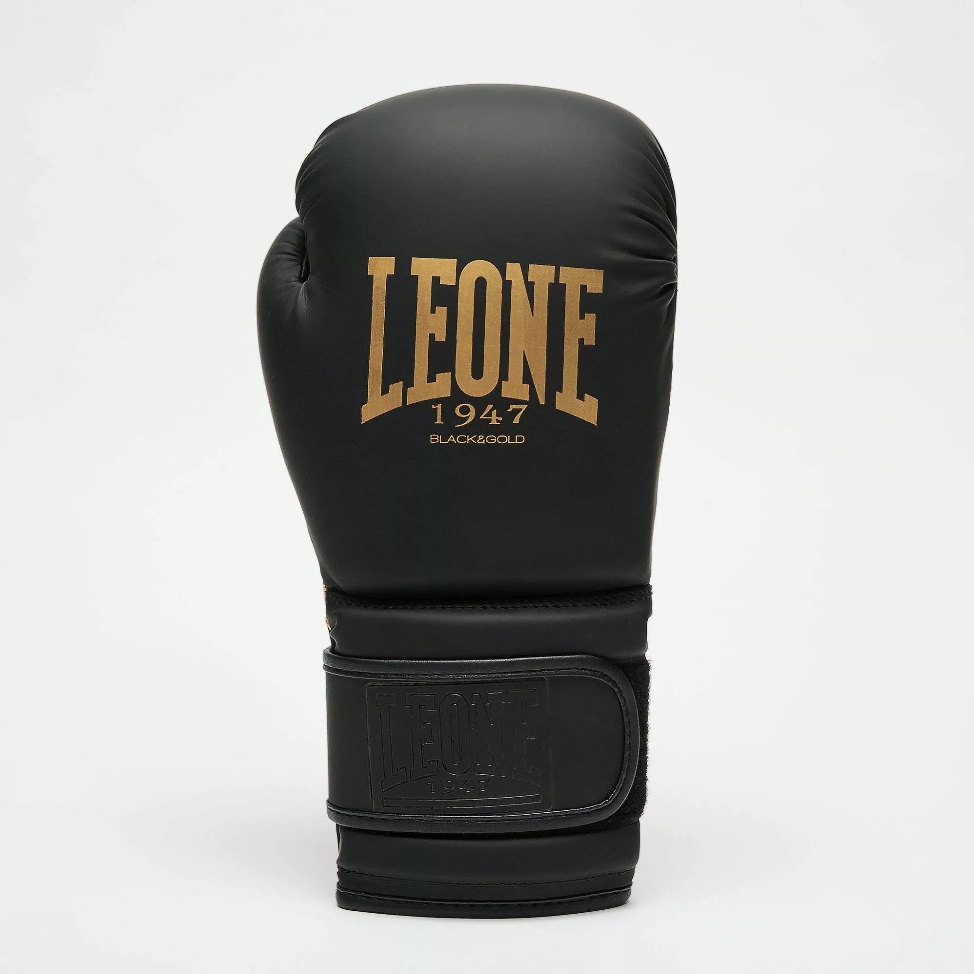 GUANTI BOXE BLACK&WHITE GOLD LEONE