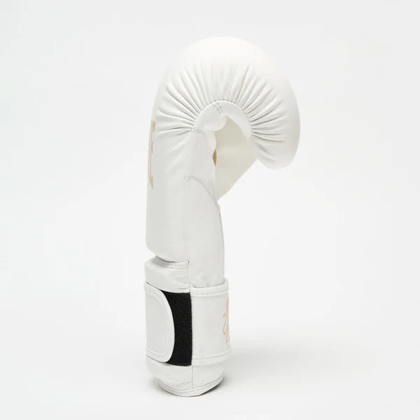 GUANTI BOXE WHITE&GOLD LEONE - BIANCO