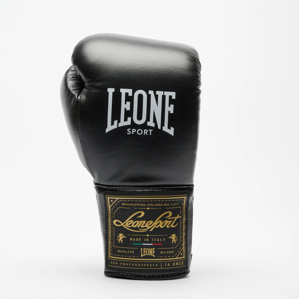GUANTI DA BOXE LEONE MOD. ORLANDO CLASSICO - LACCI